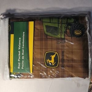 John Deere Rod Pocket Valace NWT